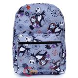 Nightmare Before Christmas AOP Large School Backpack Jack Sally