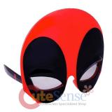 Marvel Deadpool  Sunglasses Super Hero Shades Halloween Mask Eye Glasses