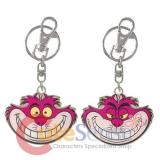 Alice in Wonderland Cheshire Cat Key Chain 2 Side