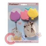 Pusheen and Stormy with Balloons Plush Set