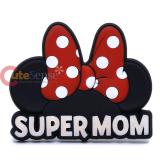 Disney Minnie Mouse PVC Magnet Super Mom