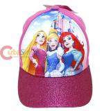 Disney Princess Cap Adjustable Pink Hat 3D POP