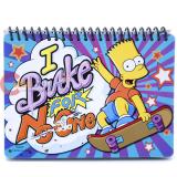 The Simpson Mini Note Journal - Bart