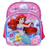Disney Little Mermaid Ariel School Backpack 10" Toddler Bag Colorful Shell