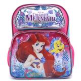 Disney Little Mermaid Ariel  School Backpack 12" Medium Bag- Sea Shore