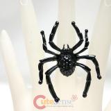 Black Spider Ring