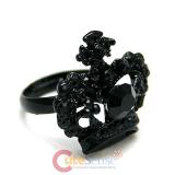 Black Crown Ring