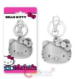 Hello Kitty Face Pewter Key Chain