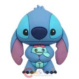 Disney Stitch 3D Foam Magnet with Scrump