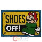 Super Mario Door Mat Shoe Off