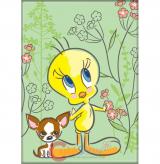 Tweety Rec Magnet with Dog