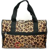 Leopard Canvas Duffle Travel Bag Animal Prints  Diaper Gym Bag