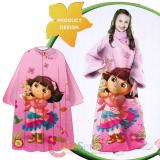 Dora the Explorer Dora  Throw Blanket with Sleeves -Kids Size