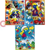 The Smurfs  Stickers Cling Set of 3 - Removable Wall Window