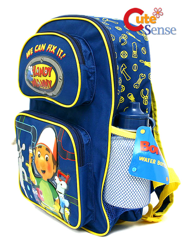 Handy Manny School Backpack 14 Medium Bag  