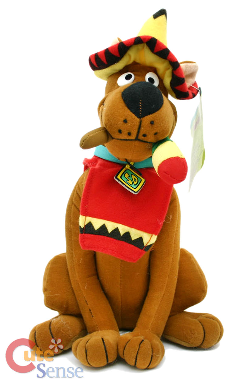 Scooby Doo Plush Doll FigureFiesta Festival  14in  