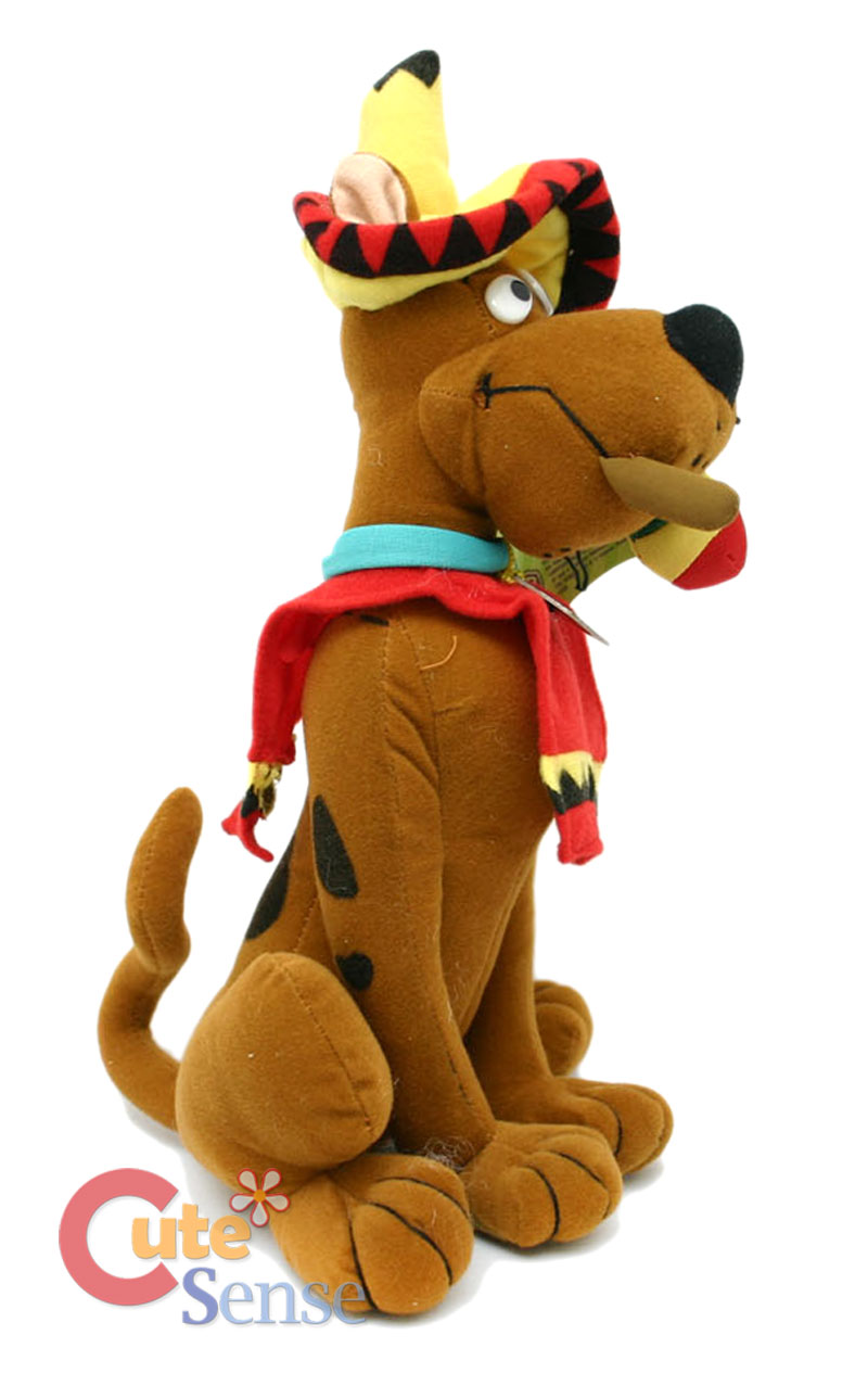 Scooby Doo Plush Doll FigureFiesta Festival  14in  