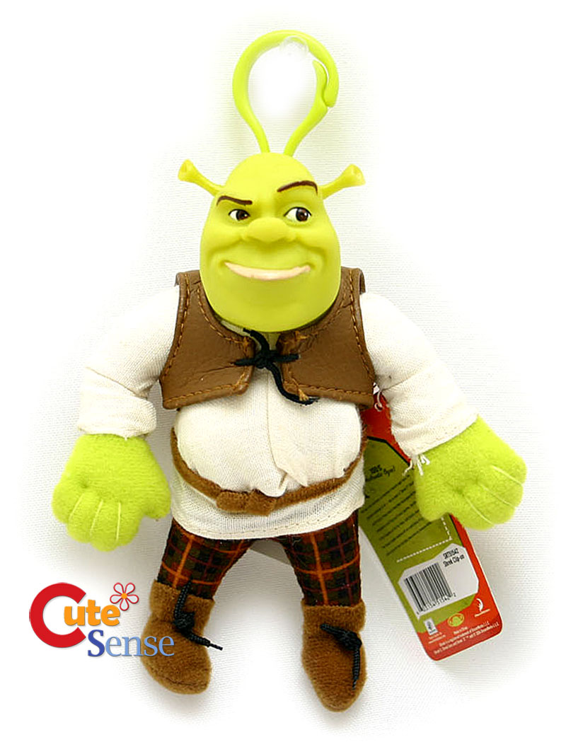 Shrek Org Plush Doll Key Chain /Hanging Plush Doll 5in  