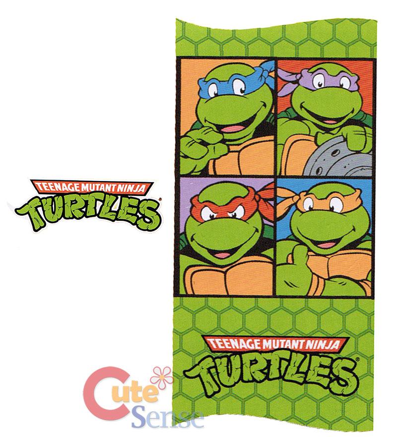 TMNT Teenage Ninja Turtles Beach-Bath TOWEL 30 x 60 | eBay