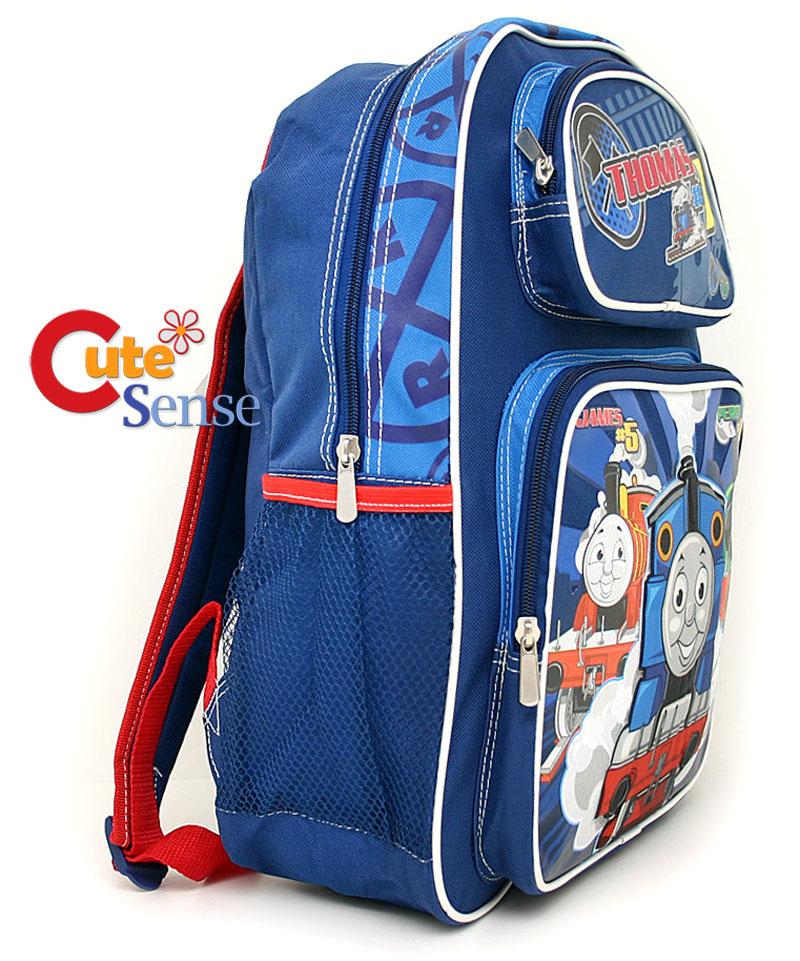 Thomas Tank Engine & Friends School Backpack 14 Medium Bag w/ Percy 