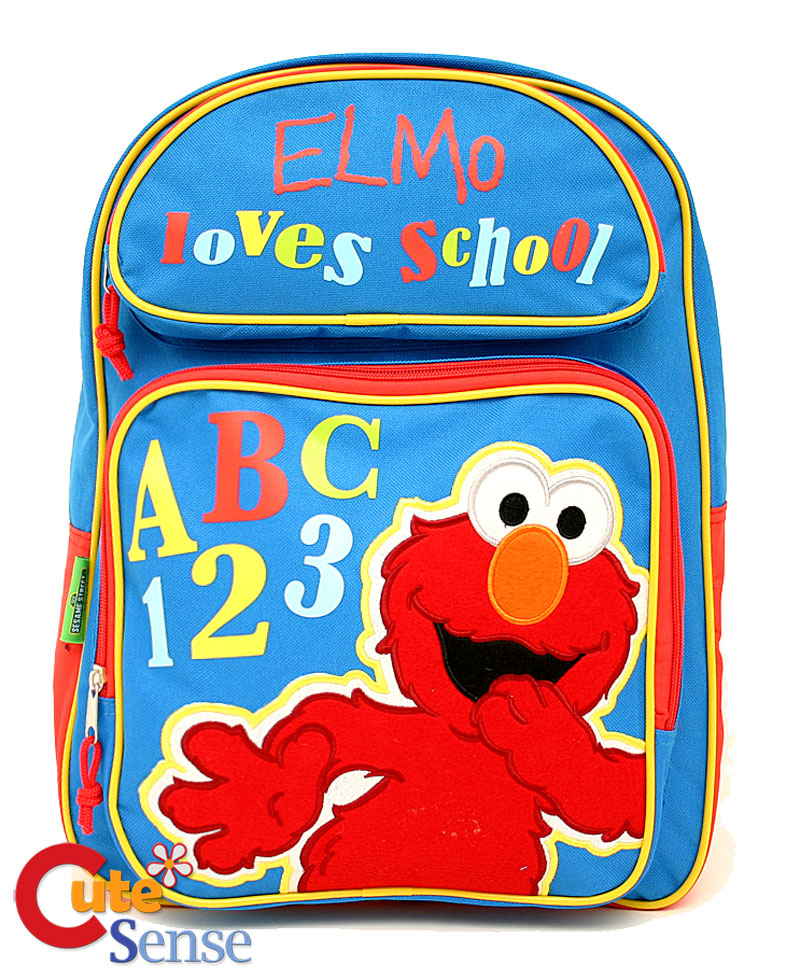 Sesame Street Elmo School Backpack 16