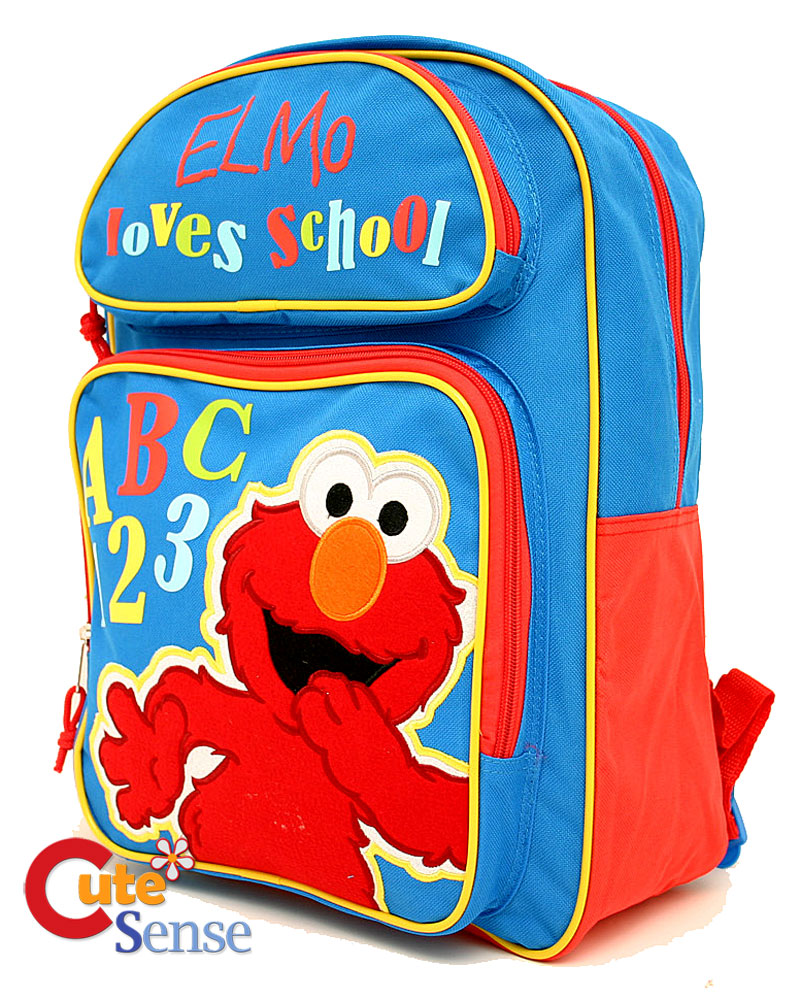 Sesame Street Elmo School Backpack 16