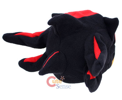 Sega Sonic Shadow Plush Hat Costume Beanie 3