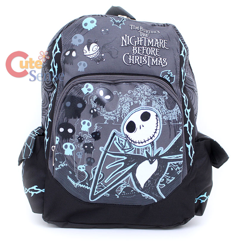 Nightmare Before Christmas Jack School Backpack Bag 16  