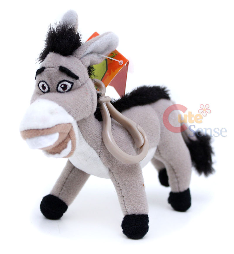 Shrek Donkey Plush Doll Key Chain /Hanging Plush 5  