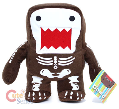 Skeleton Domo Kun Plush Doll NHK/NANCO Licensed   9 S  