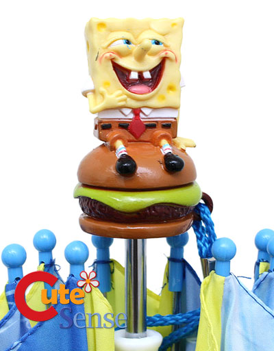 Nick Jr SpongeBob Kids Umbrella  Stand Back  