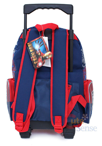 Marvel Iron Man Roller School Backpack/Bag  16 Large  