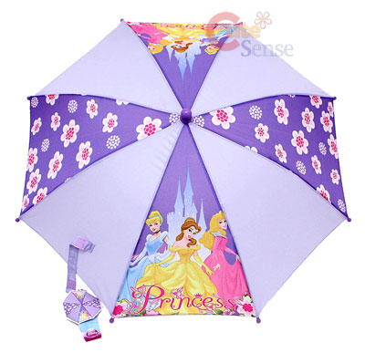 Disney Princess Umbrella violet Flowers 1