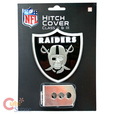 NFL Oakland Raiders Logo Hitch Cover Auto Accesories 1