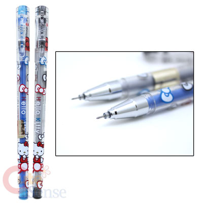 Sanrio Hello Kitty Gel Ink Pens Set  Black Blue 0.38mm  