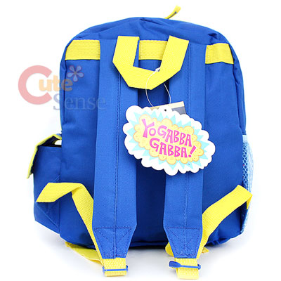 Yo Gabba Gabba School Backpack Toddler Bag 12 M  