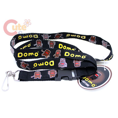 NHK Domo Kun Lanyard / Key Chain  Detachable Clasps  