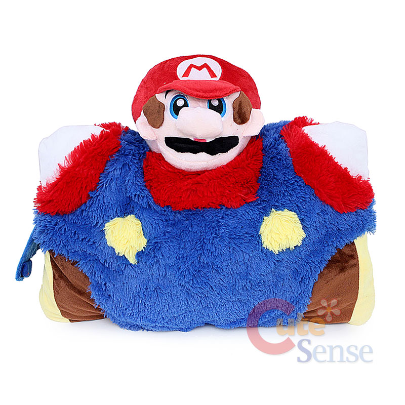 Super Mario Pillow Pad Pillow Pet Transforming Cushion  