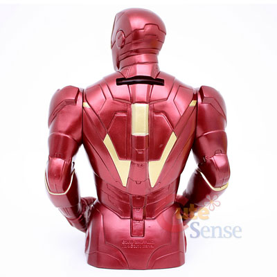 Mavel Iron Man Bust Figure Coin Bank 2