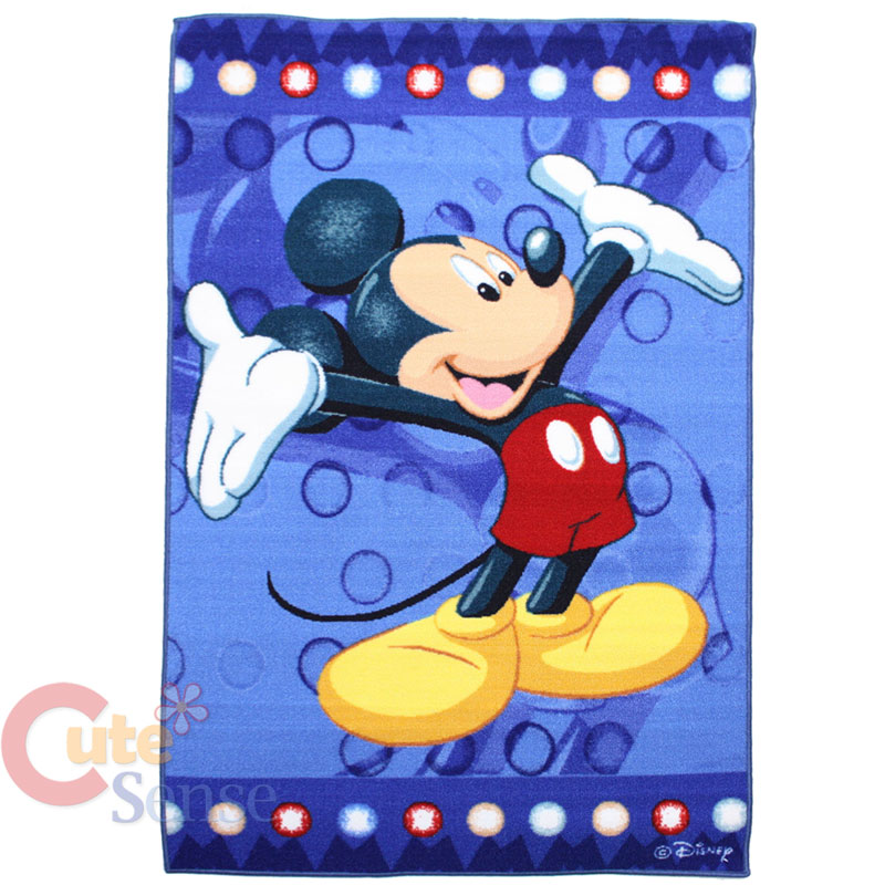 Disney Mickey Mouse Carpet / Accent Mat / Rug 60x40