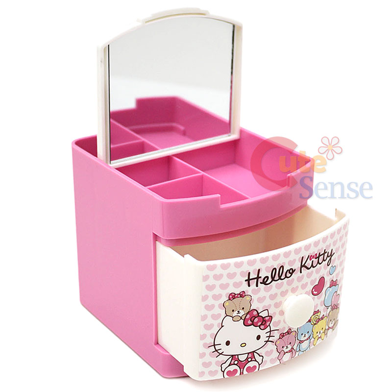 Sanrio Hello Kitty Jewelry Box / Mini Organizer Storage  