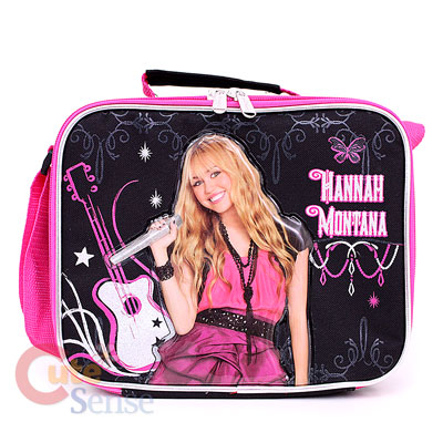 Hannah Montana School Lunch Bag Insulated Snack Box  