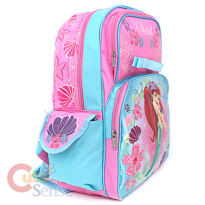 Disney Little Mermaid School Backpack Large Bag 3