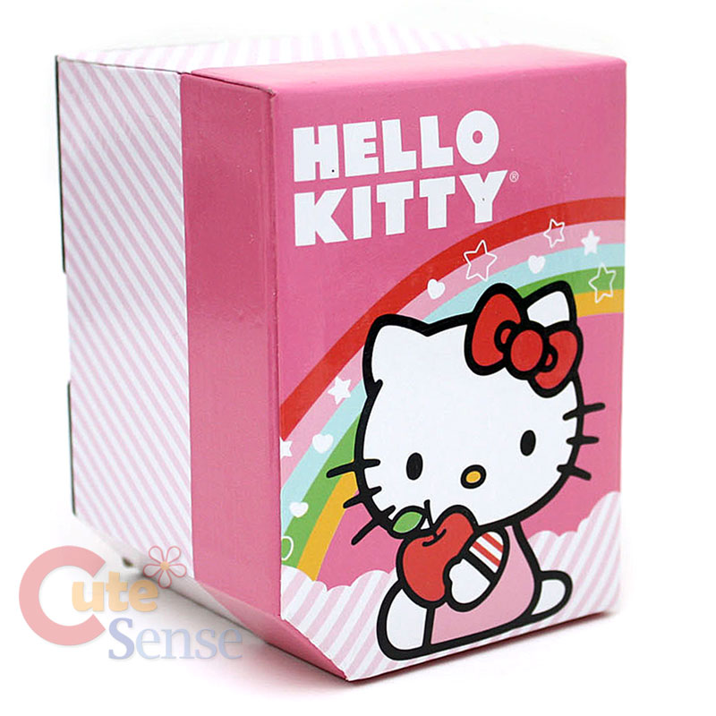 Sanrio Hello Kitty Pink Wrist Watch w/Pendent Licensed Stainless 