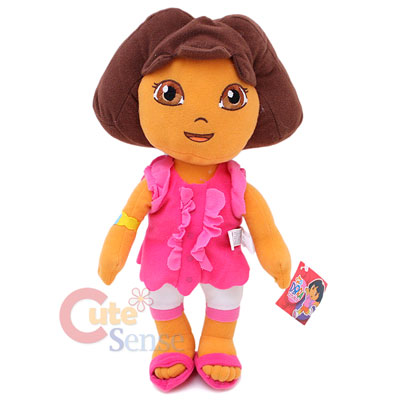 Dora the Explorer Dora Plush Doll Toy  12 Large Stuffed Toy Pink 