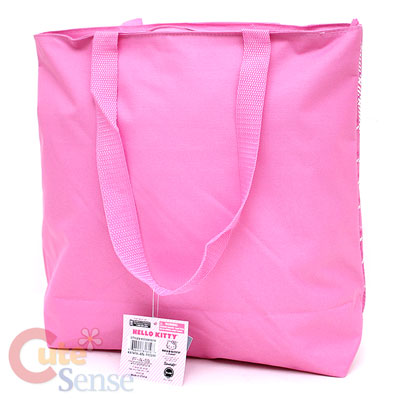 Sanrio Hello Kitty School Tote Bag Diaper Bag Pink Teddy Bear 3