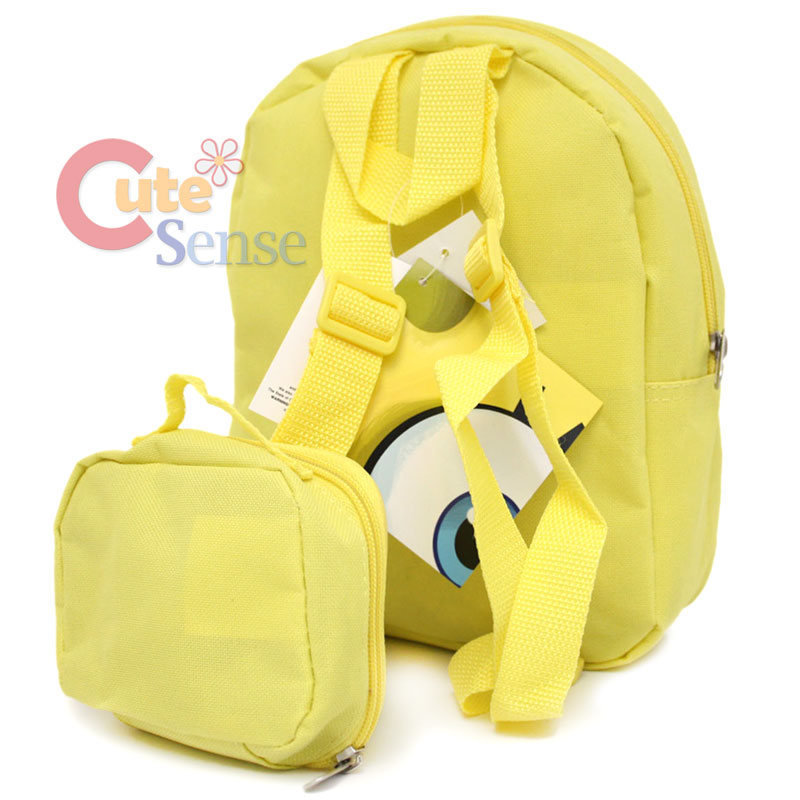 Spongebob Nerd School Backpack 10 Toddler Bag with Mini Pouch Coin 