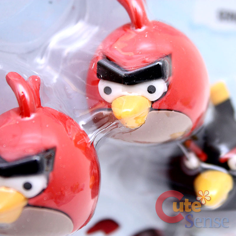 Angry Birds Puzzle Erasers Set  Red Blue Birds and Pigs Rovio 