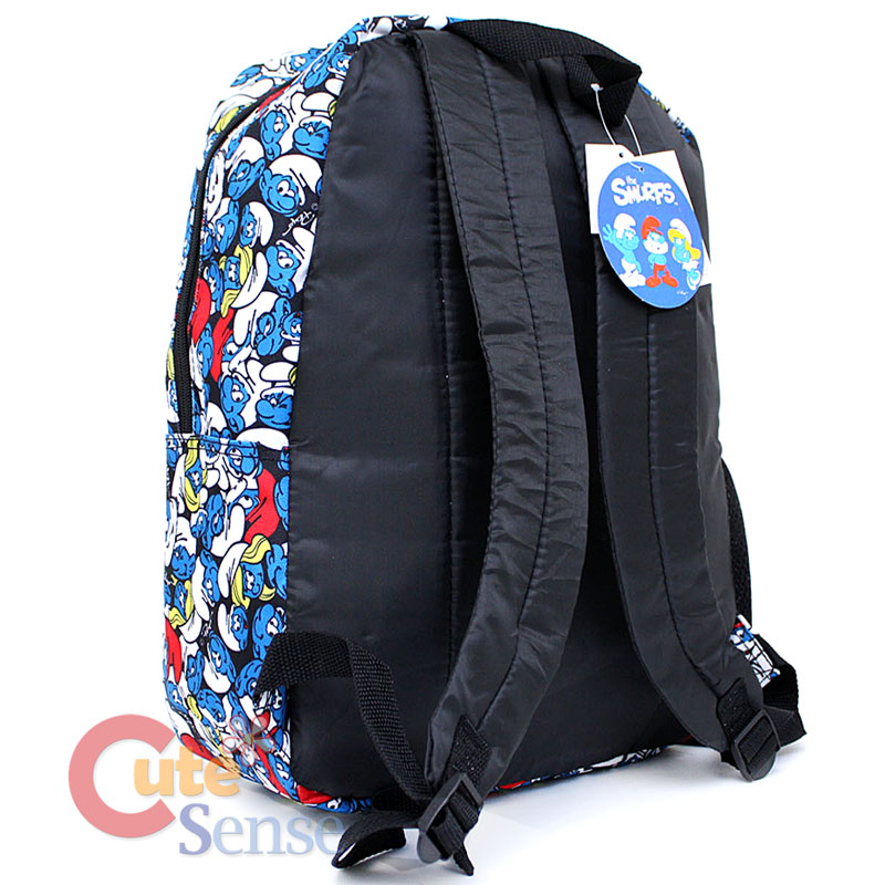 The Smurfs Shcool Backpack Large 16