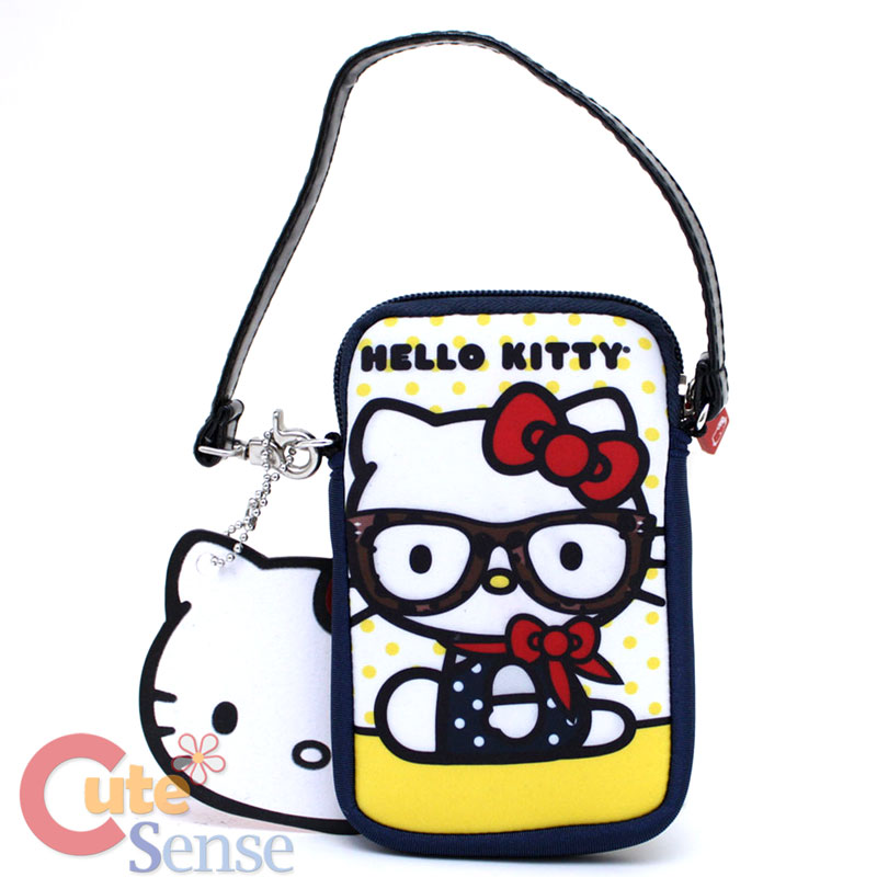 Sanrio Hello Kitty Camera Bag Multi Phone Case Pouch Loungefly Peppy Kitty